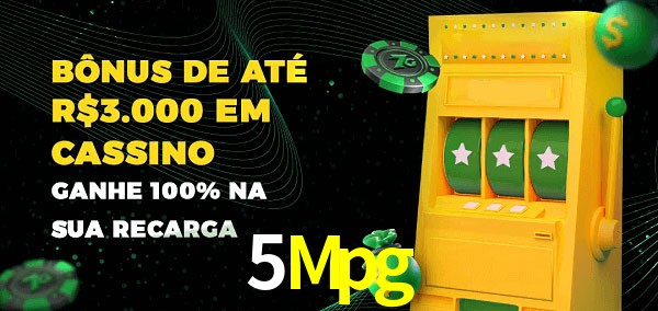 5Mpg melhor bônus de depósito