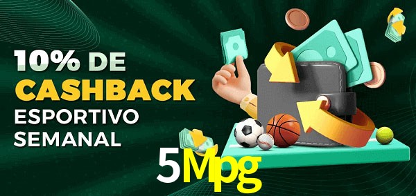 10% de bônus de cashback na 5Mpg